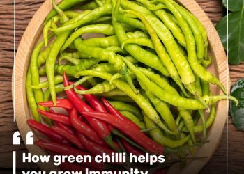 How green chilli helps you grow immunity