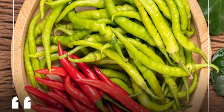 How green chilli helps you grow immunity
