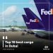 Top 10 best cargo in Dubai