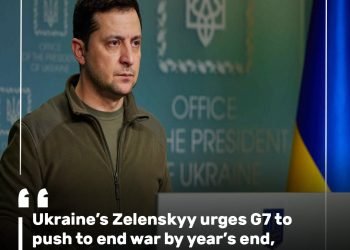 Ukraine’s Zelenskyy urges G7 to push to end war by year’s end, impose more sanctions