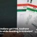 PAN and Aadhaar Cards