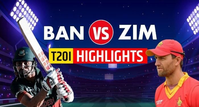bangladesh vs zimbabwe t20 2022 match highlights