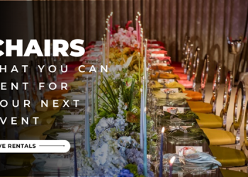 Different Types Of Chairs You Can Rent For Your Next Event