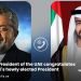 The President of the UAE congratulates Brazil’s newly elected President