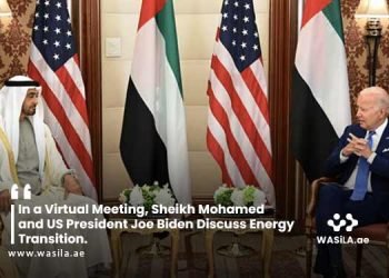 In a virtual meeting, Sheikh Mohamed and US President Joe Biden discuss energy transition